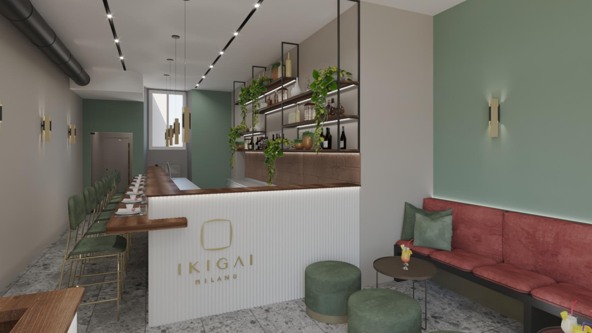 Sushi restaurant Ikigai Milano